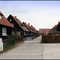 Holzhaussiedlung in Ludwigsfelde (Stadtrecht seit 18. Juli 1965) im Landkreis Teltow-Fläming