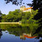 Schloss Ballenstedt im Spiegel des Schlossteiches