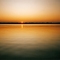 Sonnenuntergang am Wolziger See