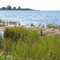 Blick auf die Insel Liebitz im Kubitzer Bodden