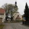 Romanische Dorfkirche bei Zeitz; Romance village church near Zeitz