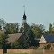 Kirche Pißdorf aus der Ferne