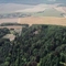 Luftbild Hutbergbühne (Stage of Hutberg aerial photo)