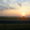 Sonnenaufgang auf der A 20