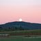 Aschaffenburg - Der neue Vollmond über Findberg