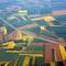 Fields of Rapp near Frankfurt