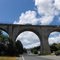 Der Ortseingang Haiger-Flammersbach führt durch das Viadukt der ehemaligen Bahnlinie Dillenburg-Breitscheid