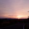 Sunset above the Vogelsberg (between Bannerod and Metzlos)