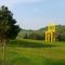 Landschaft mit Stuhl