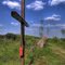 Gipfelkreuz auf dem Homberg 531m - bei Korbach-Lelbach (April 2011)