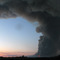 Broken Snowshoe Fire coming over Appel Mtn.