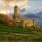 Burg Hornberg mit Himmel
