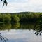 Baggersee bei Böttingen mit Schloß Guttenberg