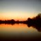 Sonnenuntergang mit Spiegelung