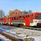 Triebwagen VT-E der AKN im Bahnhof Barmstedt