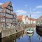 Alter Hansehafen Stade , Bürgermeister Hintze Haus & Schwedenspeicher