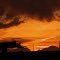 Sunset over Oesbern , Germany