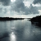 silver shimmer, Caloosahatchee river, looking west down stream from the Alva bridge (8-2008)