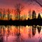 Sonnenuntergang Baggersee
