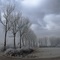 surrealistic winter landscape at Zöbingen