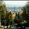 Weimarer Stadtschlossturm aus dem Spitze der Humboldtstraße