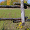 Zaun im Herbst, Barnimer Dörferweg