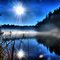 magic of a moment - a mystical fog on Thalersee