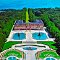 GER Chiemsee Herreninsel Schloss Herrenchiemsee from Aeroballoon by KWOT