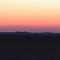 Sunset, looking west from Champaign, Illinois