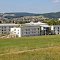 Lichtenfels Blick vom Aussichtspunkt "Moritzkappl" auf das Seniorenheim