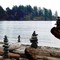 Inukshuk like structures