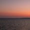 Tranquil Waves At Sunset With The Moon In The Juan De Fuca Strait Near Victoria BC Sep '12