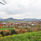 View over eastern edge of Kirchheim Unter Teck, Teck in the distance, (from Hohenweg)