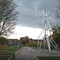 Offenburg "FREIHEIT MÄNNLICH/WEIBLICH  Aluminiumskulptur von Borofsky