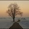 Winterabend bei Heiligenbronn