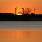 Sonnenuntergang am Pönitzer See