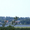 Blick über den Bederkesaer See auf Bad Bederkesa