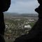 The view out the Eagle Cave