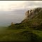 Bosigran, Porthmoina Cove water mill (remains) and sea fret coming in