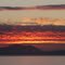 fiery sunset