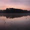 Just before sunrise, panoramic, Hard Labor Creek State Park