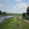 View From Train Crossing Over Water