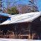 Log cabin on Long Cove, Bristol Maine
