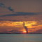 Davis-Besse Nuclear Power Plant seen from Port Clinton