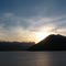 Sun Setting Over Water