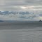 The Chilkat Mountains rise above Lynn Canal and the Eldred Rock Lighthouse. The northern tip of Sullivan Island is on the left. July 27, 2012