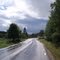 The road between Sandhult and Sandared 2008