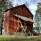 Old mine pump house