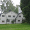 In the "Good Old Days" a lot of children were born in this white house, Älmhult, Sweden