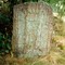 Runestone from the 11th century in Skogs-Ekeby, Tungelsta, south of Stockholm. Stockholm County, Sweden. August 1995.